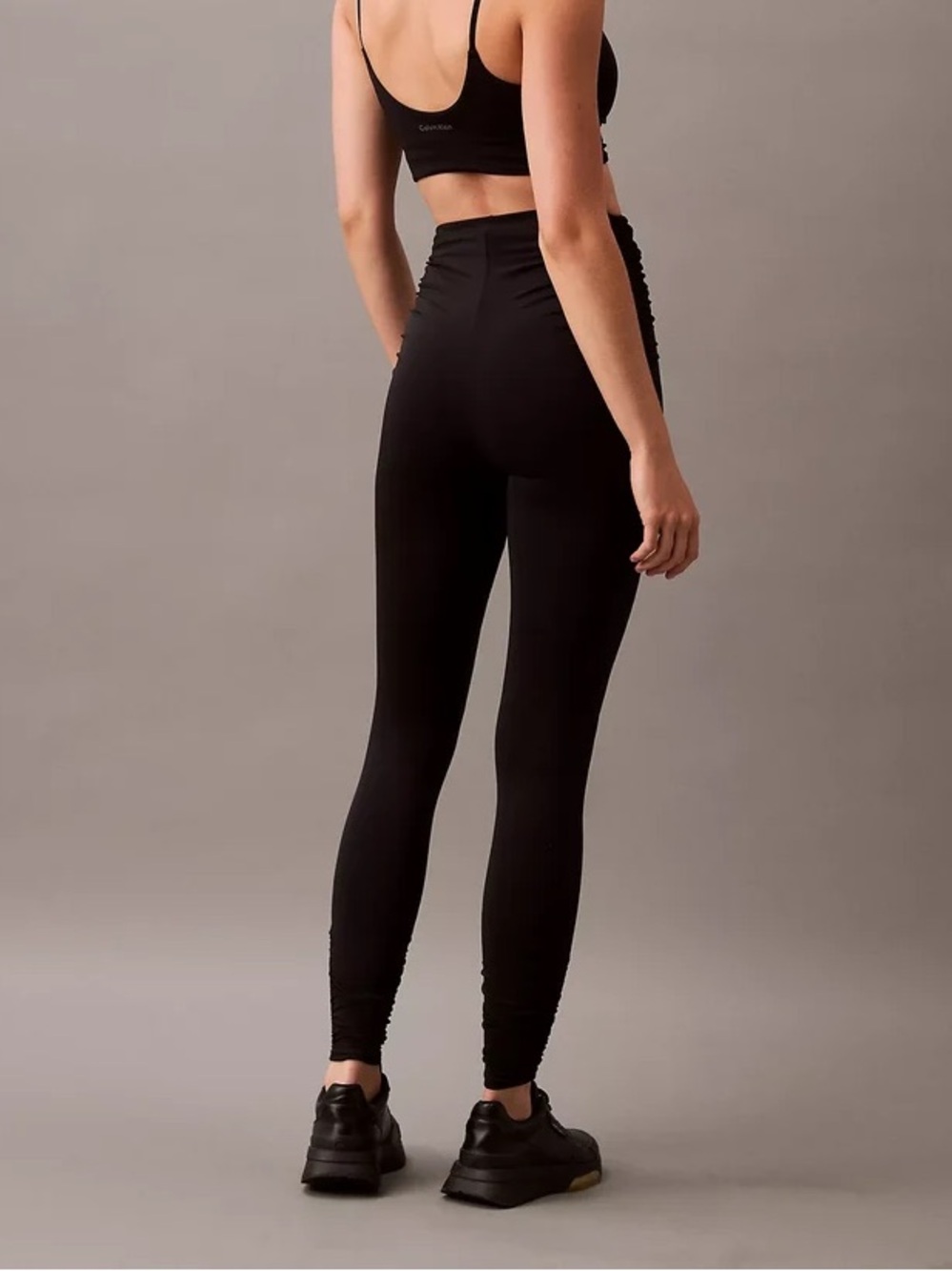 CK Ruched Ankle Performance Leggings!